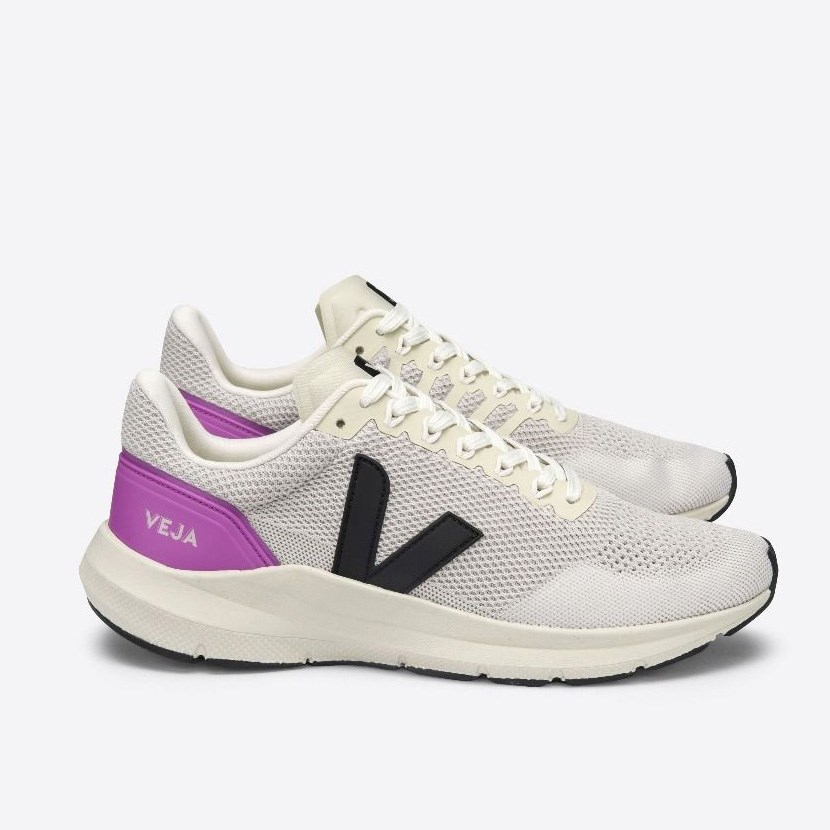 Veja Marlin V-knit Naisten Kengät Valkoinen/Pinkki (N56P67)